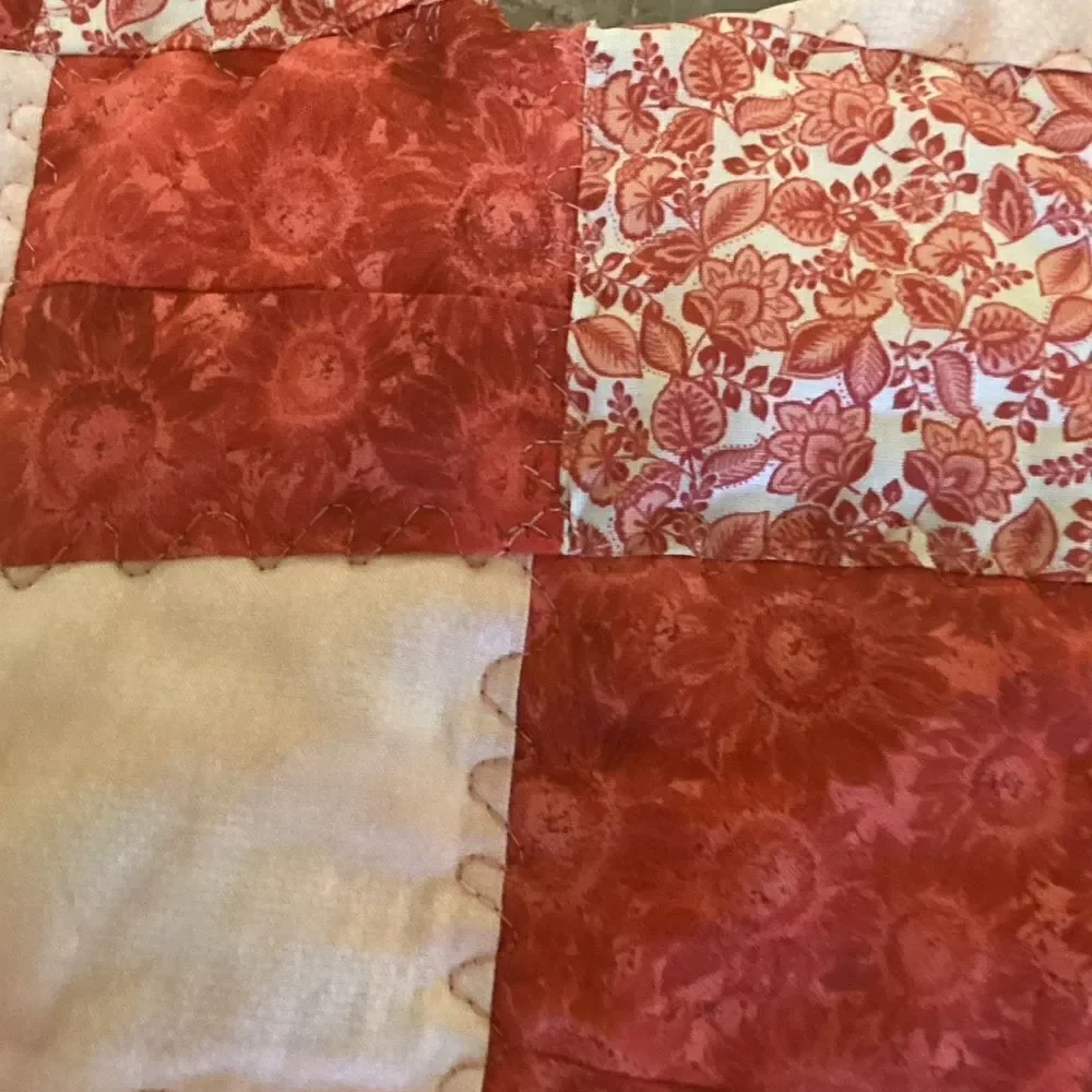 NWOT. Hand Crafted Quilted Reversible Baby Bib. $12 ea. or 3/$25